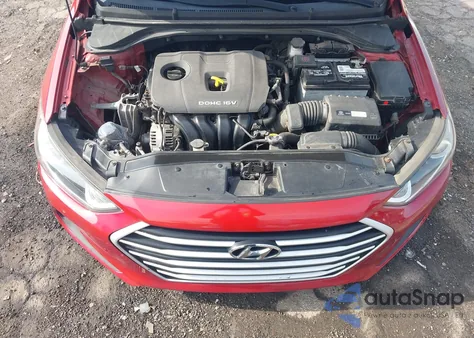 2017 Hyundai Elantra Se из США, поврежденный, VIN 5NPD74LF4HH104980